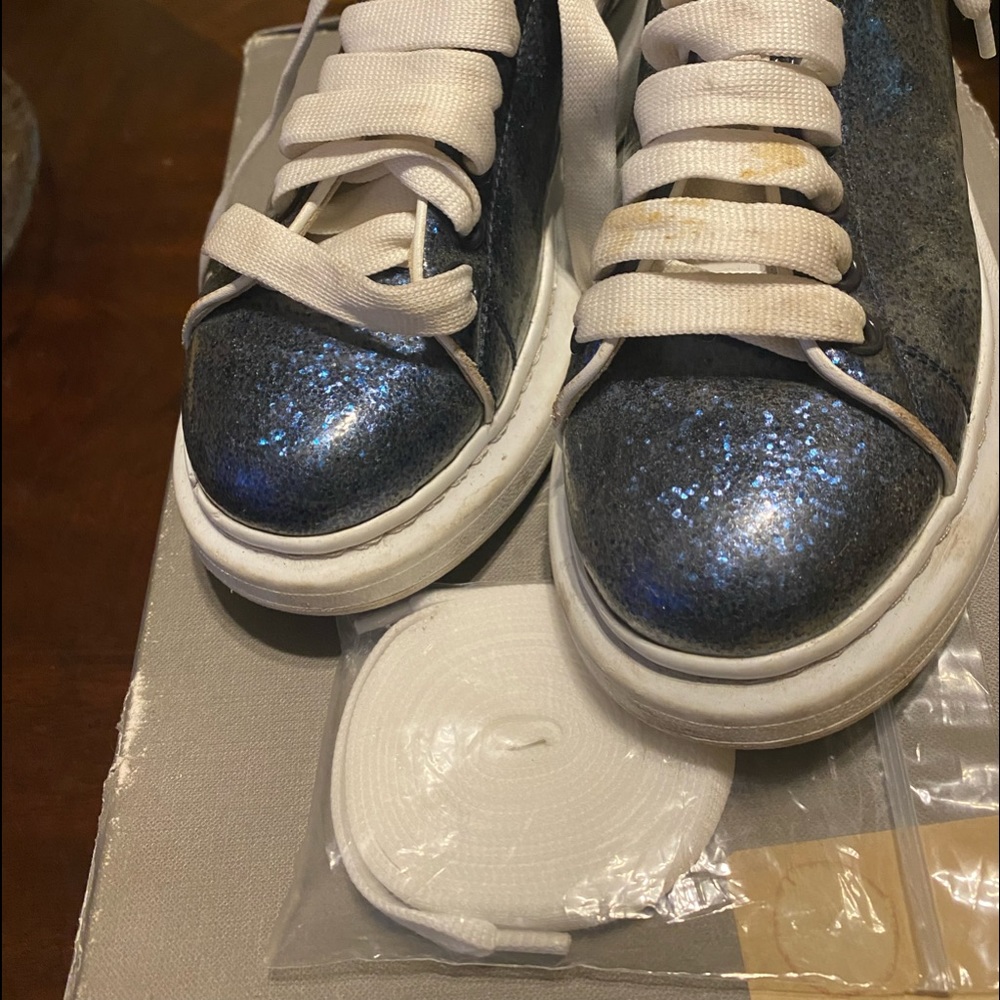 Alexander McQueen Glitter Sneakers